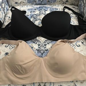Gently used Black and Tan Bra 36 C